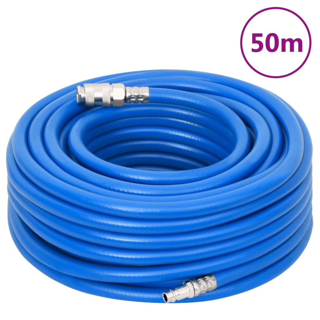 Luftschlauch Blau 50 m PVC
