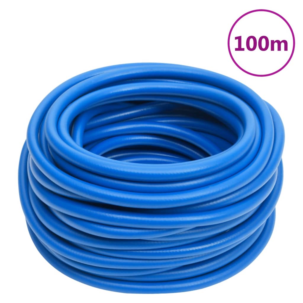 Luftschlauch Blau 100 m PVC