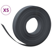Thumbnail for Rasenkanten 5 Stk. Grau 10 m 10 cm Polyethylen