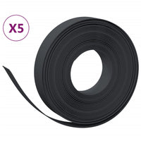 Thumbnail for Rasenkanten 5 Stk. Schwarz 10 m 10 cm Polyethylen