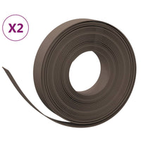 Thumbnail for Rasenkanten 2 Stk. Braun 10 m 10 cm Polyethylen