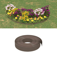 Thumbnail for Rasenkanten 4 Stk. Braun 10 m 10 cm Polyethylen