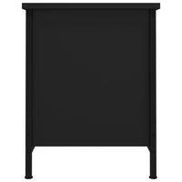 Thumbnail for TV-Schrank mit Türen Schwarz 60x35x45 cm Holzwerkstoff