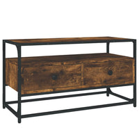 Thumbnail for TV-Schrank Räuchereiche 80x35x45 cm Holzwerkstoff