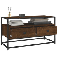 Thumbnail for TV-Schrank Braun Eichen-Optik 80x35x45 cm Holzwerkstoff