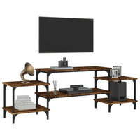 Thumbnail for TV-Schrank Räuchereiche 157x35x52 cm Holzwerkstoff