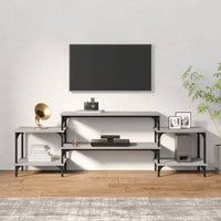 Thumbnail for TV-Schrank Grau Sonoma 157x35x52 cm Holzwerkstoff