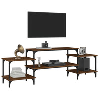 Thumbnail for TV-Schrank Braun Eichen-Optik 157x35x52 cm Holzwerkstoff