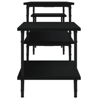 Thumbnail for TV-Schrank Schwarz 197x35x52 cm Holzwerkstoff