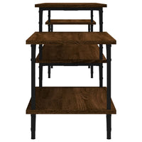 Thumbnail for TV-Schrank Braun Eichen-Optik 197x35x52 cm Holzwerkstoff