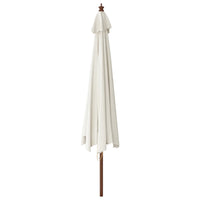 Thumbnail for Sonnenschirm mit Holzmast Sandfarben 400x273 cm