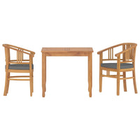 Thumbnail for 3-tlg. Garten-Essgruppe Massivholz Teak