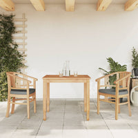 Thumbnail for 3-tlg. Garten-Essgruppe Massivholz Teak