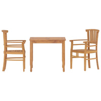Thumbnail for 3-tlg. Garten-Essgruppe Massivholz Teak