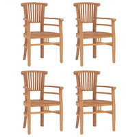 Thumbnail for 5-tlg. Garten-Essgruppe Massivholz Teak