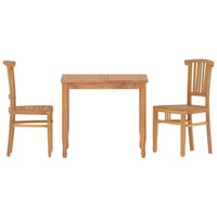 Thumbnail for 3-tlg. Garten-Essgruppe Massivholz Teak