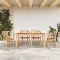 Thumbnail for 5-tlg. Garten-Essgruppe Massivholz Teak