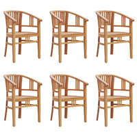 Thumbnail for 7-tlg. Garten-Essgruppe Massivholz Teak