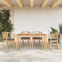 Thumbnail for 5-tlg. Garten-Essgruppe Massivholz Teak