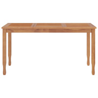 Thumbnail for 7-tlg. Garten-Essgruppe Massivholz Teak