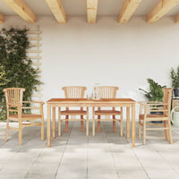 Thumbnail for 5-tlg. Garten-Essgruppe Massivholz Teak