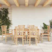 Thumbnail for 7-tlg. Garten-Essgruppe Massivholz Teak