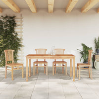 Thumbnail for 5-tlg. Garten-Essgruppe Massivholz Teak