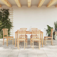 Thumbnail for 7-tlg. Garten-Essgruppe Massivholz Teak