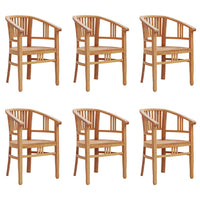 Thumbnail for 7-tlg. Garten-Essgruppe Massivholz Teak