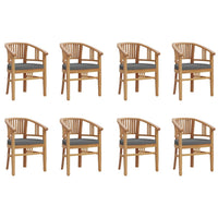 Thumbnail for 9-tlg. Garten-Essgruppe Massivholz Teak