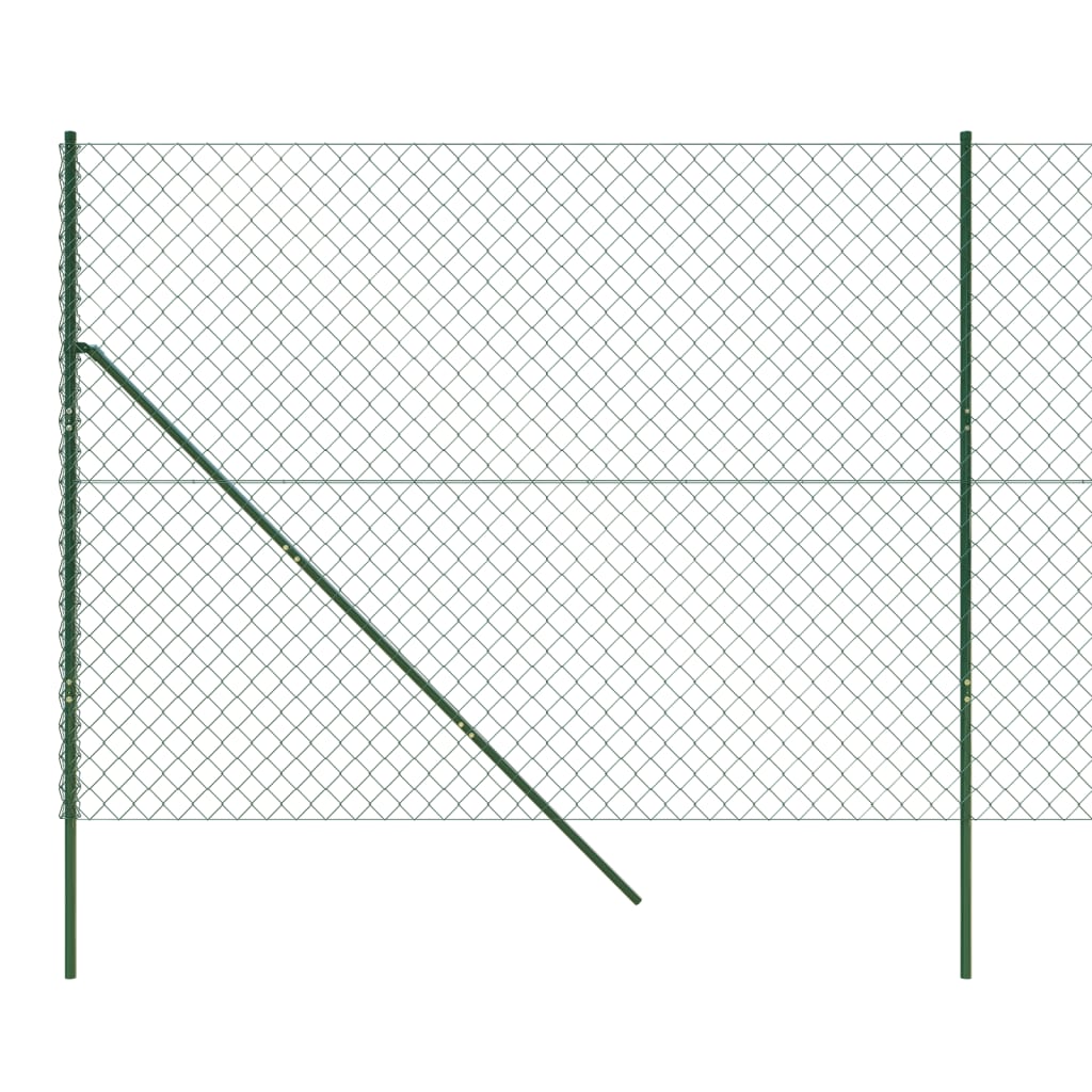 Maschendrahtzaun Grün 1,6x25 m