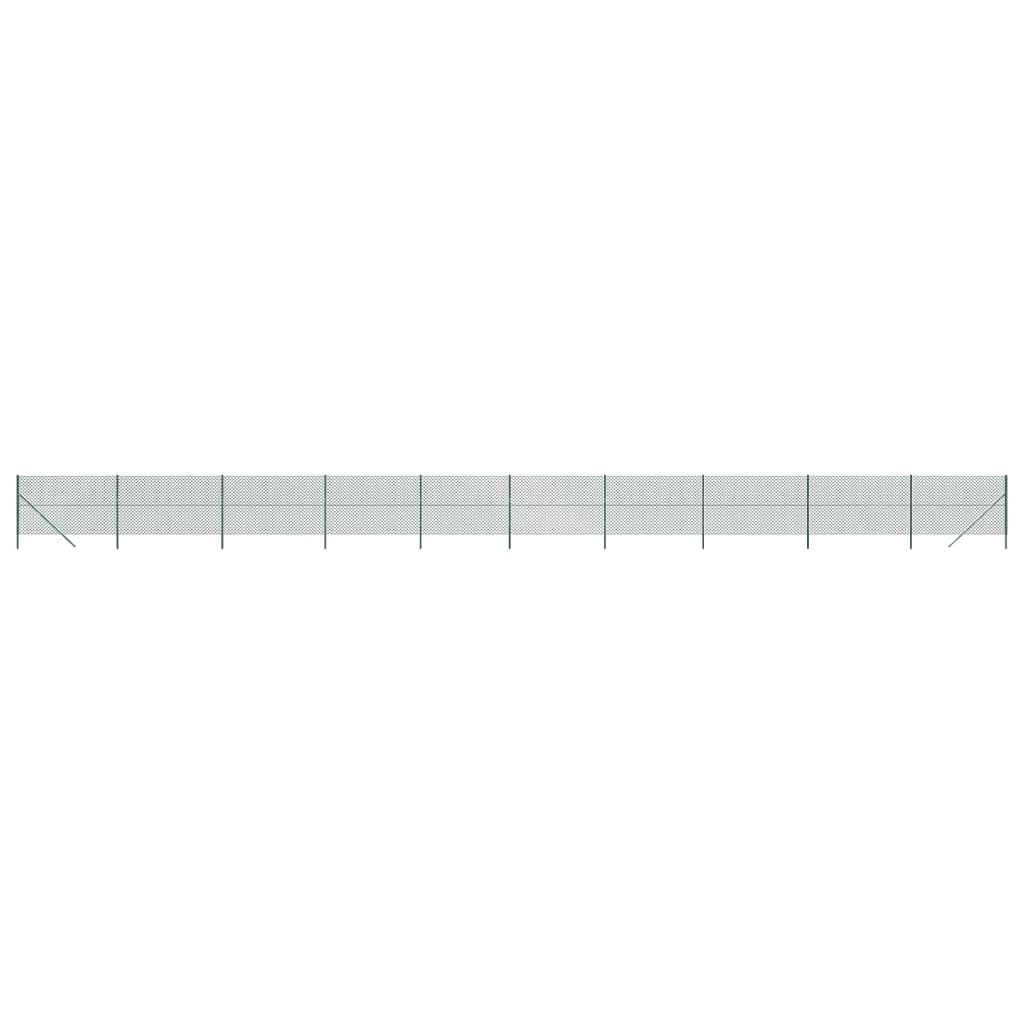 Maschendrahtzaun Grün 2,2x25 m