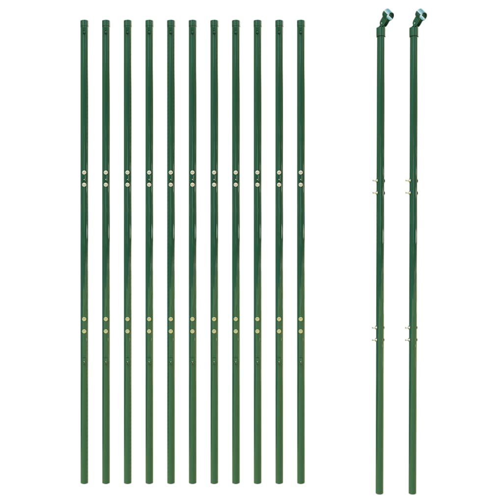 Maschendrahtzaun Grün 2,2x25 m