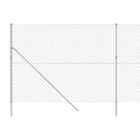 Thumbnail for Maschendrahtzaun Silbern 1,8x10 m