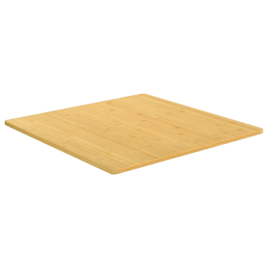 Tischplatte 90x90x1,5 cm Bambus