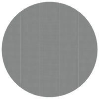 Thumbnail for Pool-Bodentuch Hellgrau Ø550 cm Polyester Geotextil