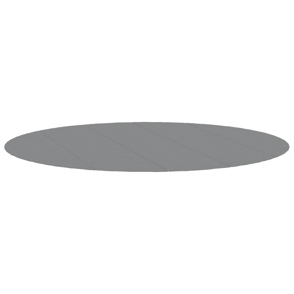 Pool-Bodentuch Hellgrau Ø550 cm Polyester Geotextil