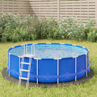 Thumbnail for Pool-Bodentuch Hellgrau Ø306 cm Polyester Geotextil