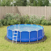Thumbnail for Pool-Bodentuch Hellgrau Ø366 cm Polyester Geotextil