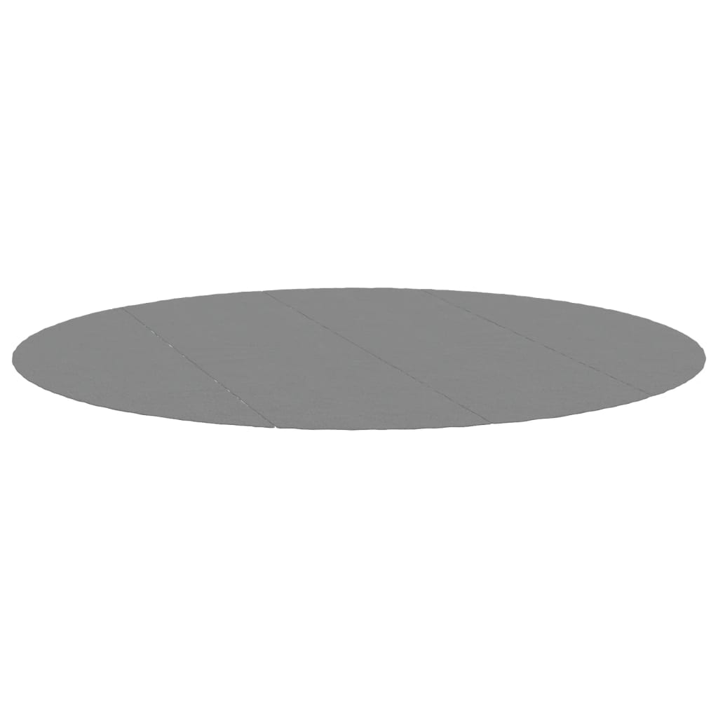 Pool-Bodentuch Hellgrau Ø428 cm Polyester Geotextil