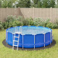 Thumbnail for Pool-Bodentuch Hellgrau Ø428 cm Polyester Geotextil