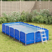 Thumbnail for Pool-Bodentuch Hellgrau 420x220 cm Polyester Geotextil