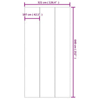 Thumbnail for Pool-Bodentuch Hellgrau 640x321 cm Polyester Geotextil