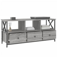 Thumbnail for TV-Schrank Grau Sonoma 102x33x45 cm Holzwerkstoff & Eisen