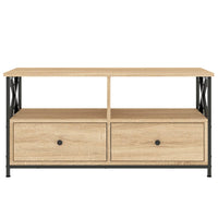 Thumbnail for TV-Schrank Sonoma-Eiche 90x33x45 cm Holzwerkstoff & Eisen