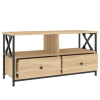 Thumbnail for TV-Schrank Sonoma-Eiche 90x33x45 cm Holzwerkstoff & Eisen