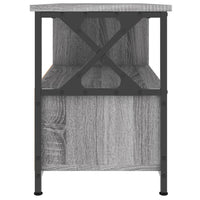 Thumbnail for TV-Schrank Grau Sonoma 90x33x45 cm Holzwerkstoff & Eisen