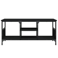 Thumbnail for TV-Schrank Schwarz 100x35x45 cm Holzwerkstoff & Eisen