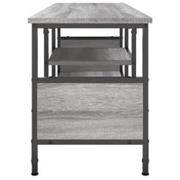 Thumbnail for TV-Schrank Grau Sonoma 100x35x45 cm Holzwerkstoff & Eisen
