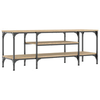 Thumbnail for TV-Schrank Sonoma-Eiche 121x35x45 cm Holzwerkstoff & Eisen